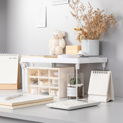 رف تخزين أدوات المائدة البيضاء