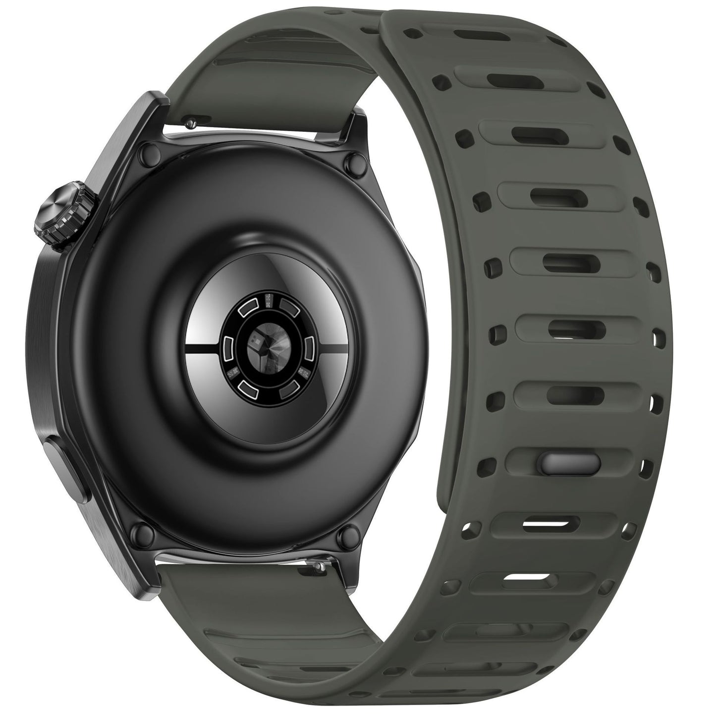 ينطبق على سوار ساعة GT5 الذكي المصنوع من السيليكون القابل للتنفس