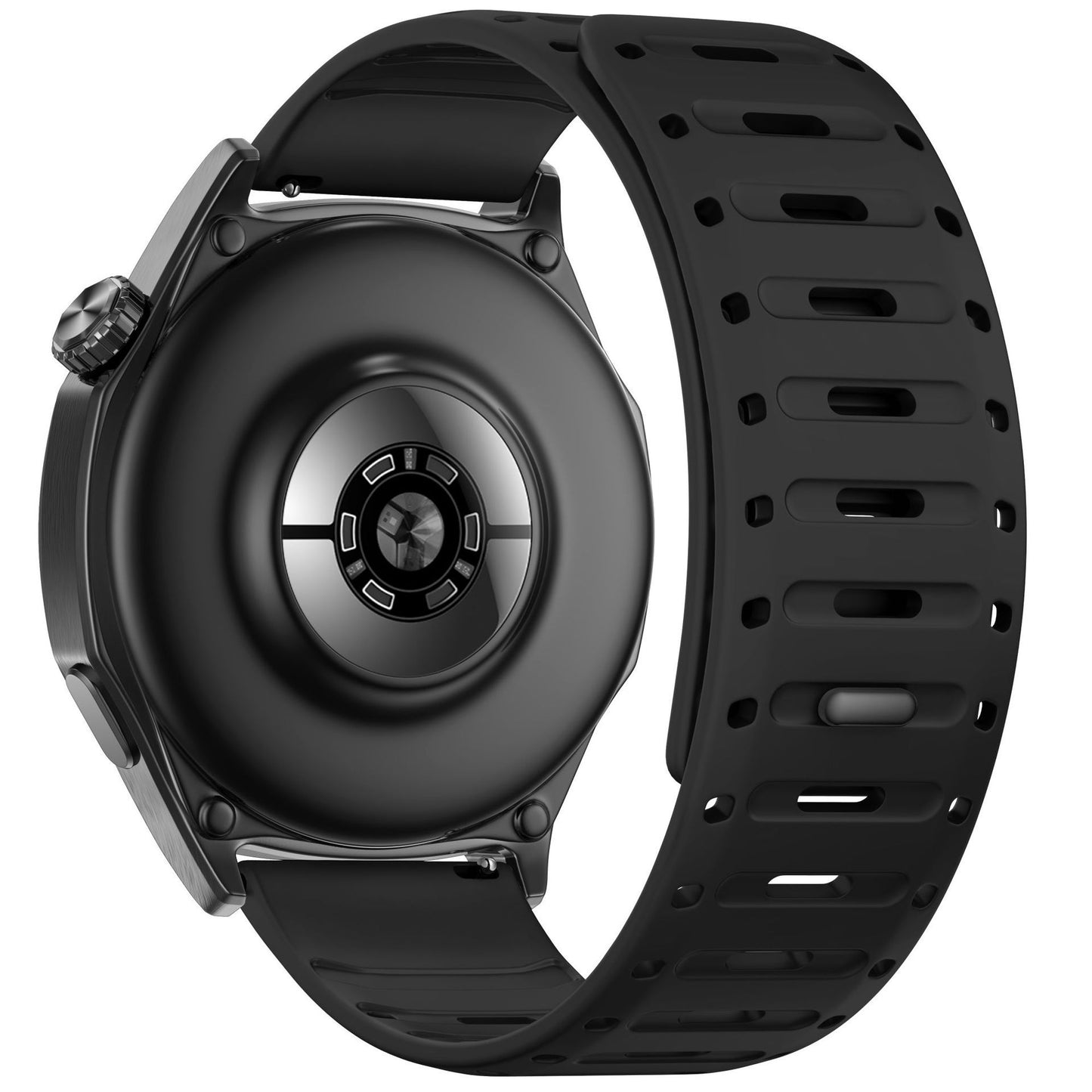 ينطبق على سوار ساعة GT5 الذكي المصنوع من السيليكون القابل للتنفس