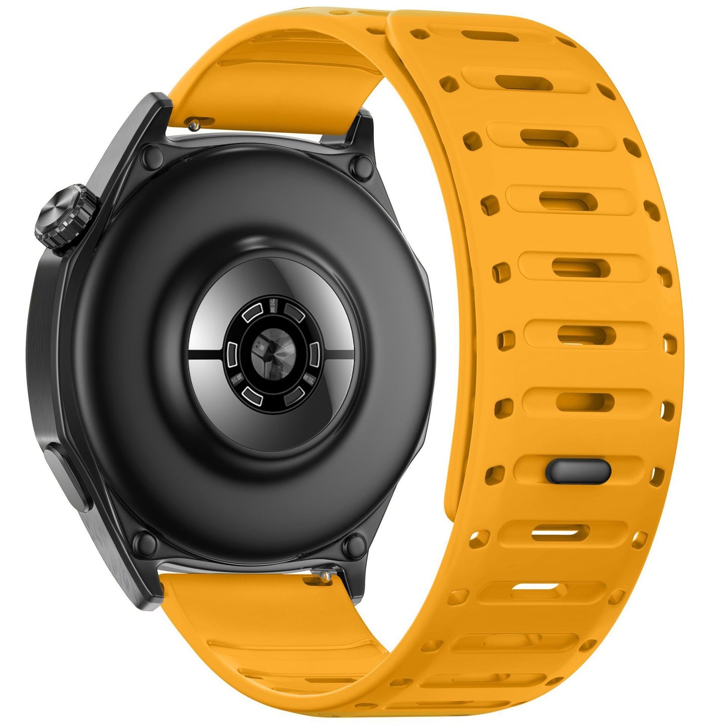 ينطبق على سوار ساعة GT5 الذكي المصنوع من السيليكون القابل للتنفس