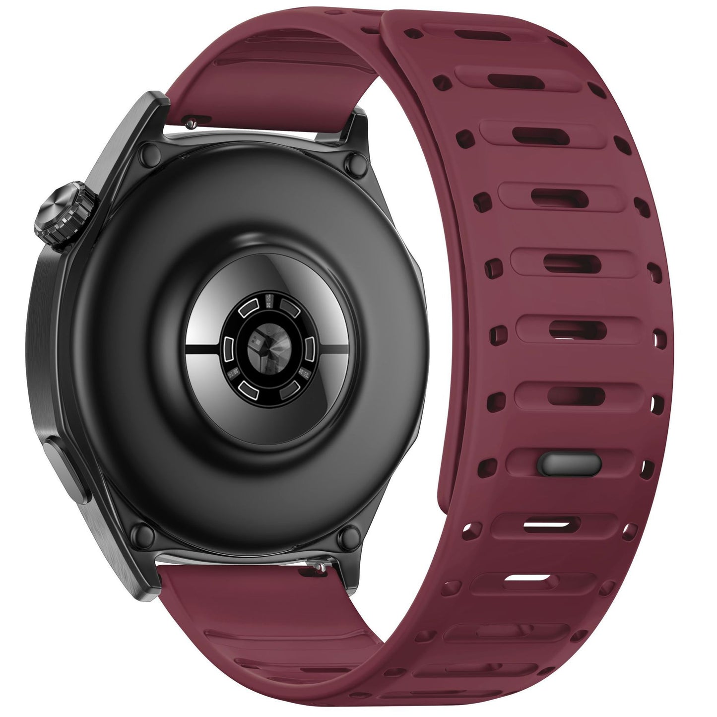 ينطبق على سوار ساعة GT5 الذكي المصنوع من السيليكون القابل للتنفس