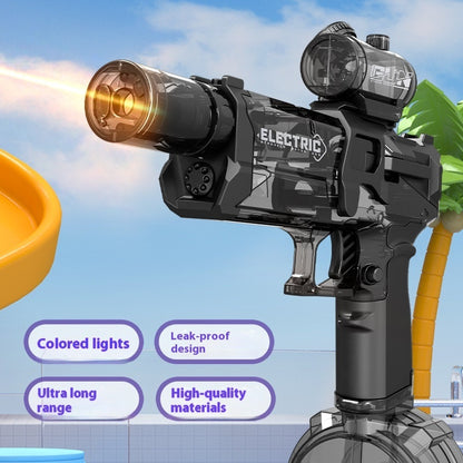 مسدس ماء كهربائي من Fire Rat مزود بإضاءة رائعة ومسدس رش ماء أوتوماتيكي بالكامل لعبة صيفية ترفيهية رياضية هدايا للأطفال AC223