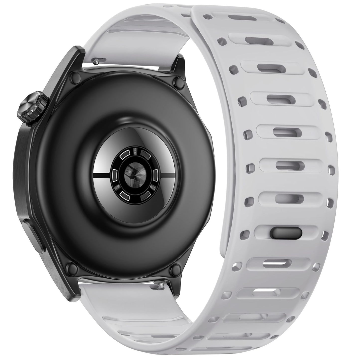 ينطبق على سوار ساعة GT5 الذكي المصنوع من السيليكون القابل للتنفس